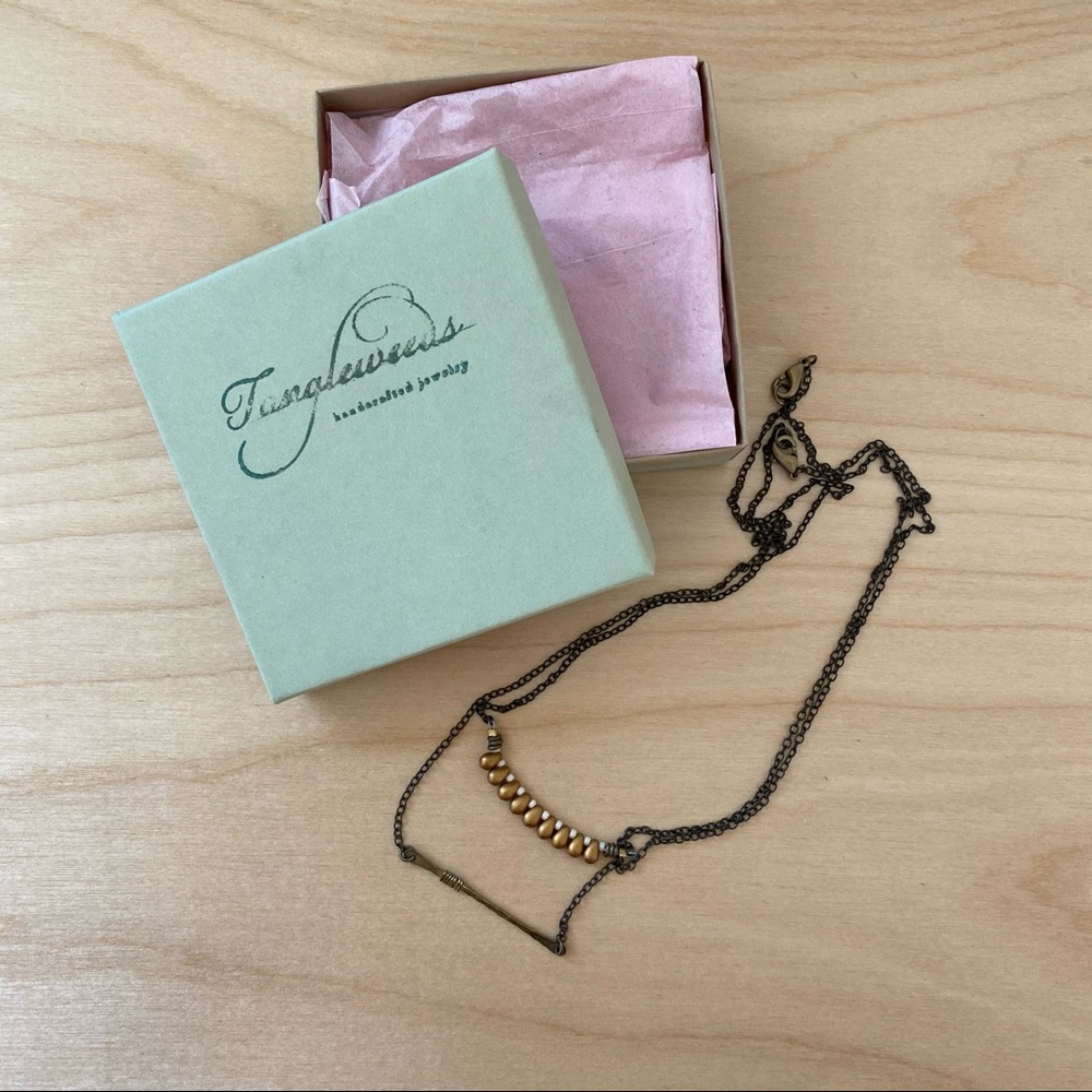 Tangleweeds necklace duo